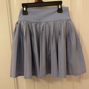 Women's Light Lavender Pleated Skirt